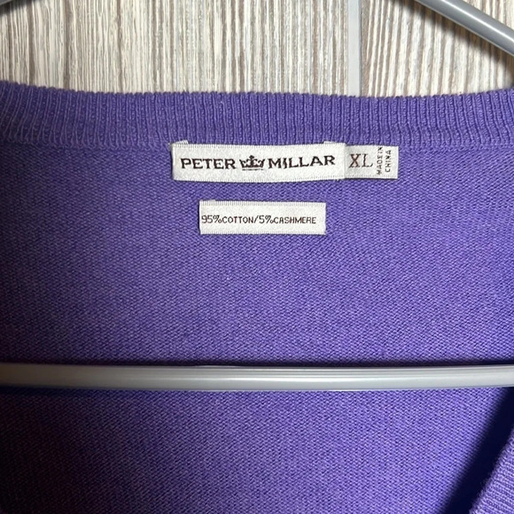 Peter Milar sweater size XL - Picture 2 of 3